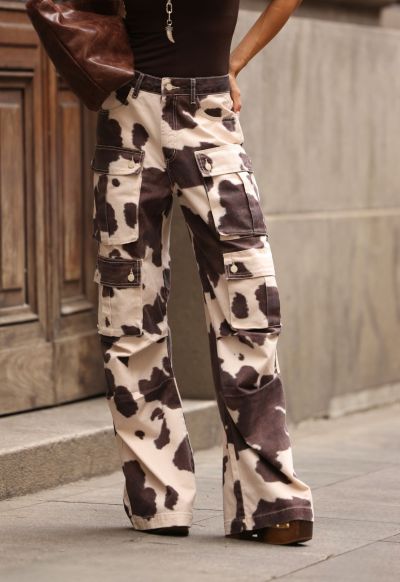 Cal&ccedil;a Cargo Utility Cowprint